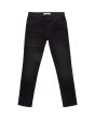 Pantalones Vaqueros de corte ajustado DC Shoes Worker Slim Denim negro lavado para hombre