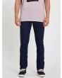 Hombre con vaqueros Volcom 2 X Vorta Tapered Denim Azules