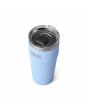 Vaso térmico apilable Yeti Rambler Stackable Cup 20oz Big Sky Blue con tapa MagSlider