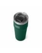 Vaso termo YETI Rambler Stackable Cup 20oz Black Forest Green con tapa MagSlider cierre magnético