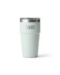 Vaso termo Yeti Rambler 20oz Stackable Cup color verde gris Ridgeline con tapa MagSlider™