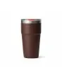 Vaso Apilable Térmico Yeti Rambler Stackable Cup 20oz Wetlands Brown Marrón posterior