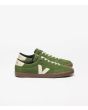 Zapatillas de ante Veja Panenka Suede Verde Militar, Beige y Marrón Unisex