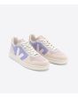 Zapatillas Ecológicas Veja V-10 Suede Multicolor Lavande para mujer frontal