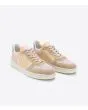 Zapatillas de ante Veja V-10 Suede Multico Peach para mujer frontal