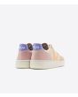 Zapatillas de ante Veja V-10 Suede Multico Peach para mujer posterior
