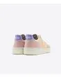 Zapatillas de ante Veja V-10 Suede Multico Peach para mujer posterior