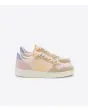 Zapatillas de ante Veja V-10 Suede Multico Peach para mujer 