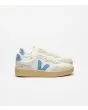 Zapatillas Veja V-90 Leather White Aqua Natural Unisex