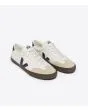 Zapatillas Veja Volley Leather White Nautico Bark Unisex frontal