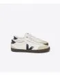 Zapatillas Veja Volley Leather White Nautico Bark Unisex 
