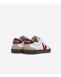 Zapatillas Veja Volley Leather White Pekin Bark Unisex posterior
