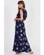 Mujer con Vestido largo Amuse Society Carolina Moonlight posterior