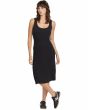 Mujer con Vestido midi Volcom Rizzled negro sin mangas