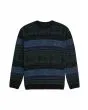Jersey Vissla Blur Jacquard Crew Sweater Negro para hombre 