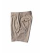 Pantalón corto híbrido Vissla Canyons 25 Walkshort 18.5in en color caqui para hombre lateral