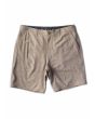 Pantalón corto híbrido Vissla Canyons 25 Walkshort 18.5in en color caqui para hombre