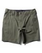 Pantalón Corto Híbrido Vissla Cutlap Eco 17.5' Hybrid Walkshort Army para hombre