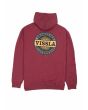 Sudadera con capucha Vissla Scoundrels Granate para hombre