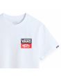 Camiseta de manga corta Vans OG logo Blanca para niño/a 8-14 años estampado delantero