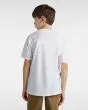 Niño con Camiseta de manga corta Vans Classic Blanca con el logo en negro posterior