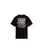 Camiseta de manga corta para hombre Vans Sneaky Negra con un tigre estampado