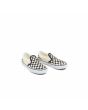 Zapatillas sin cordones Vans Classic Slip-On Checkerboard Negro-Blanco para niño/a 4-8 años frontal