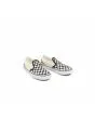 Zapatillas sin cordones Vans Classic Slip-On Checkerboard Negro-Blanco para niño/a 4-8 años frontal