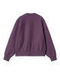 Sudadera Carhartt WIP W' American Script Sweatshirt Huckleberry para mujer posterior