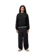 Mujer con Sudadera Carhartt WIP American Script Negra corte boxy holgado
