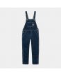 Peto vaquero Carhartt WIP W' Bib Overall azul para mujer