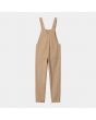 Peto Carhartt WIP W' Bib Overall Marrón para mujer posterior