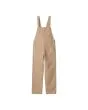 Peto Carhartt WIP W' Bib Overall Straight Dusty H Brown para mujer
