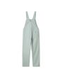 Peto Carhartt WIP W' Bib Overall Straight Frosted Green Verde para mujer posterior