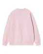 Sudadera Carhartt WIP W' Carhartt Sweatshirt Rosa Air Pink-Wax para mujer posterior