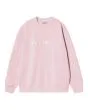 Sudadera Carhartt WIP W' Carhartt Sweatshirt Rosa Air Pink-Wax para mujer