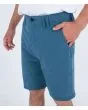 Hombre con pantalón corto Hurley Phantom Flow 20'' Armored Navy bolsillo lateral