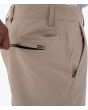 Bermudas sumergibles Hurley Phantom Heather 20in Walkshort color caqui para hombre bolsillo trasero de cremallera