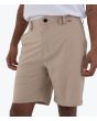 Bermudas sumergibles Hurley Phantom Heather 20in Walkshort color caqui para hombre