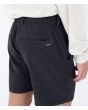 Hombre con Pantalón corto sumergible Hurley Phantom Slub 3/4 Waistband 18'' Negro derecha