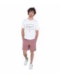 Hombre con pantalón corto sumergible Hurley Phantom Zuma II Volley 18'' Rosa bolsillos