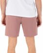 Hombre con pantalón corto sumergible Hurley Phantom Zuma II Volley 18'' Rosa posterior