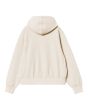 Sudadera con capucha Carhartt WIP W' Hooded American Script Sweatshirt Moonbeam posterior
