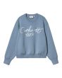 Jersey Carhartt WIP Women's Signature Sweater Dusty Ice/Wax para mujer