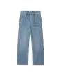 Vaquero holgado Carhartt WIP Women's Simple Pant Azul Light True Washed para mujer