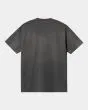 Camiseta orgánica de manga corta Carhartt WIP W' Sol Gris para mujer posterior