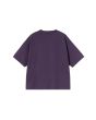 Parte trasera Camiseta Carhartt WIP W' Chester T-Shirt en color morado Lokers para mujer