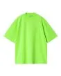 Camiseta de manga corta Carhartt WIP W' SS Lumo T-Shirt Lumo Verde (Garment Dyed) para mujer