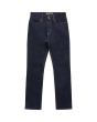 Pantalón Vaquero de corte relajado DC Shoes Worker Straight Índigo Rinse para hombre Frontal