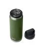 Botella Termo YETI Rambler 26oz verde oliva abierta